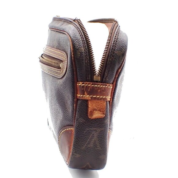 LOUIS VUITTON Marly Dragonne GM Clutch Hand Bag Monogram Brown M51825 08EF458 - Picture 2 of 16